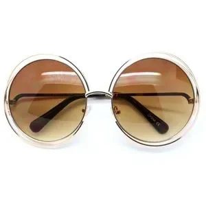 ✨FARRAH RETRO 70’s hipster OVERSIZED SHADES Granny-Chic Polarized Oversized Sunglass - Mia – Sunglass Museum main image 4